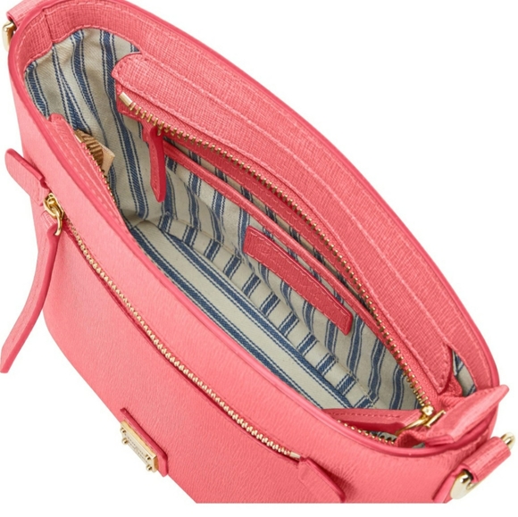 NWT Dooney & Bourke Saffiano Small Zip Crossbody - Picture 3 of 5